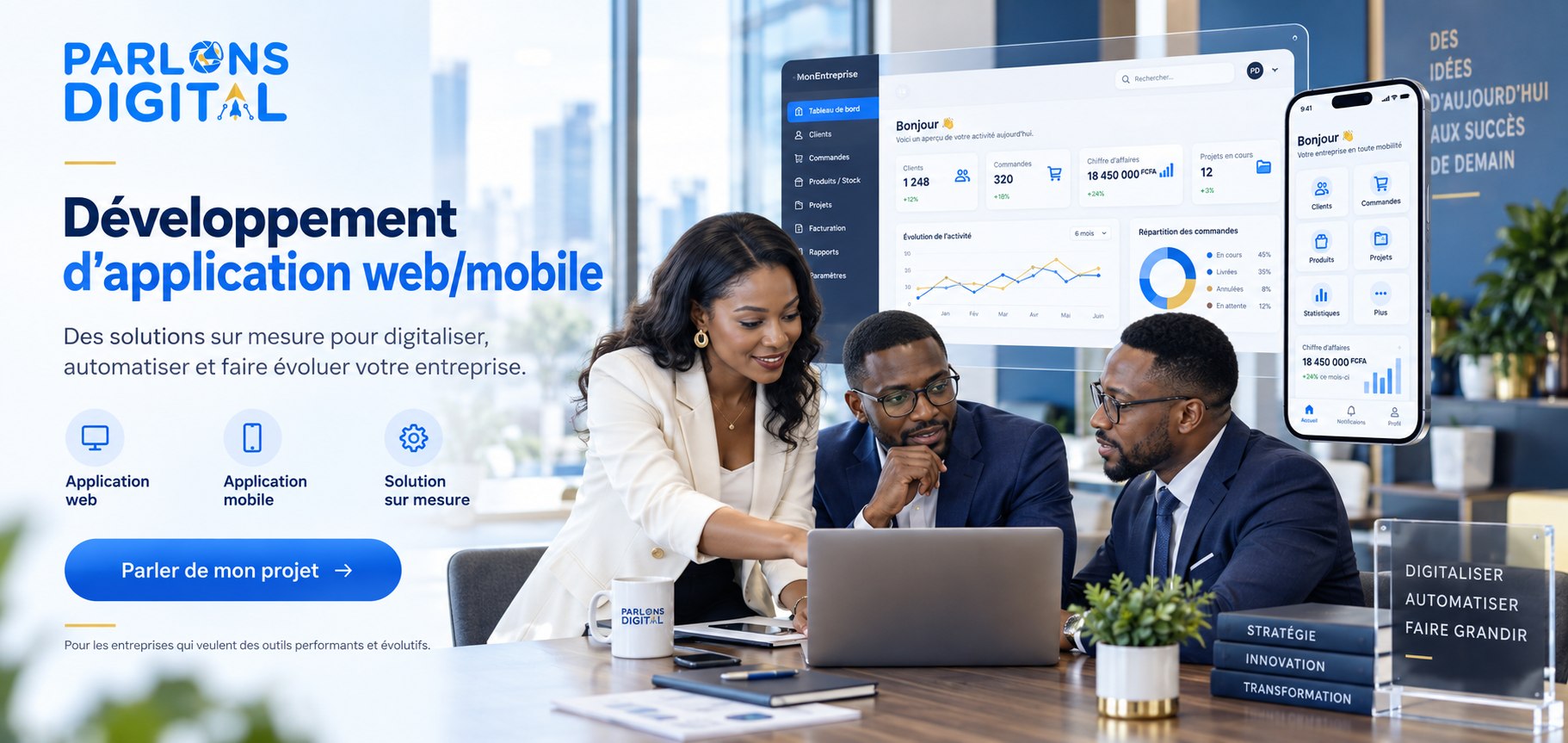 Développement d'application web/mobile